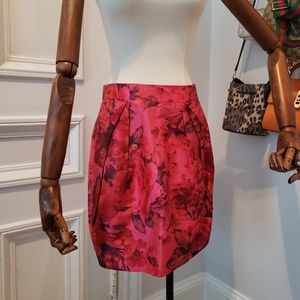 Gorgeous J Crew floral pink skirt